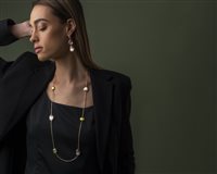 Halskette Madì Dame Laguna Goccia in Silber Quarzo idrotermale 39011 - 39011